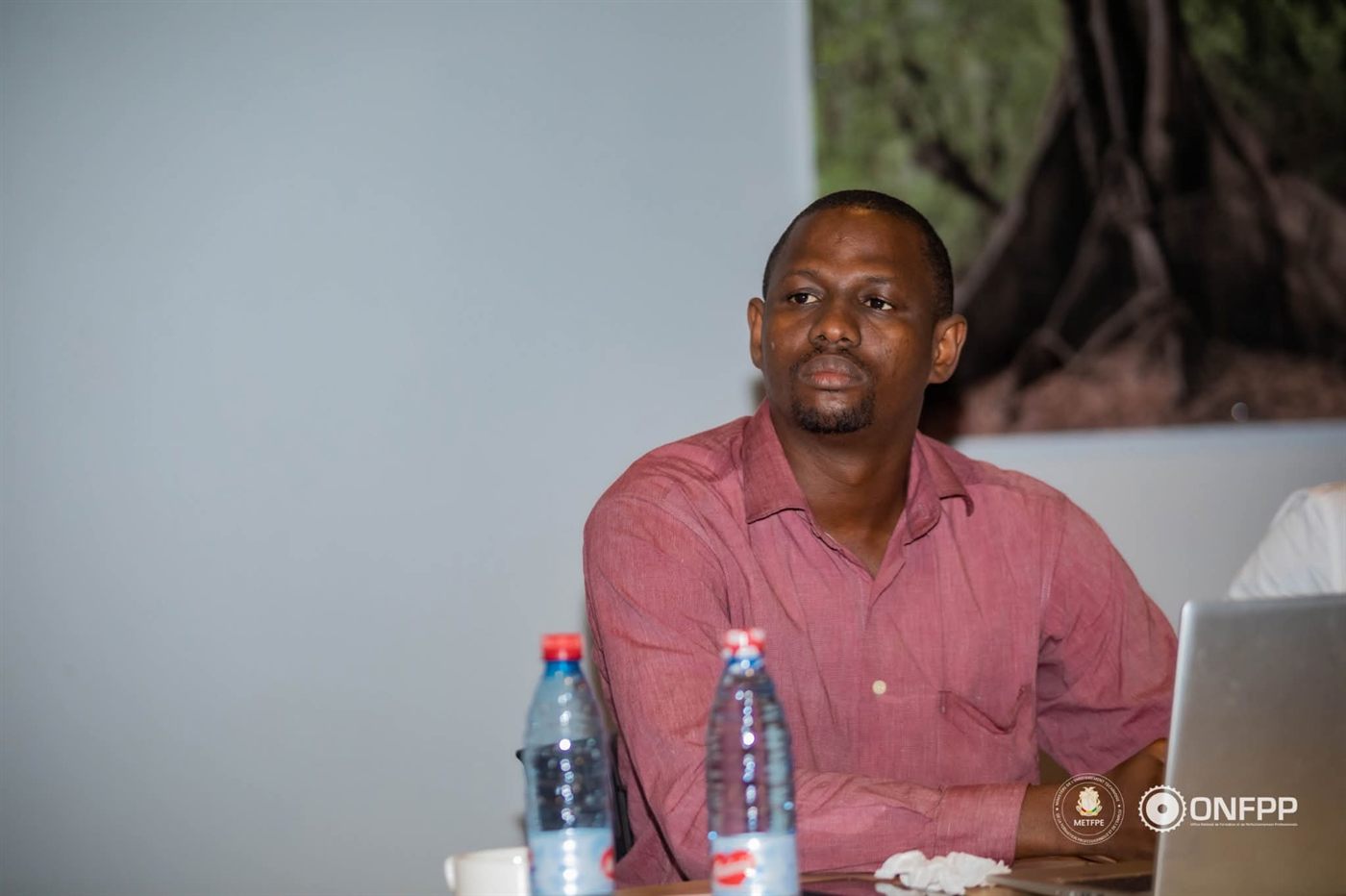 Participant souriant lors de l'atelier ONFPP